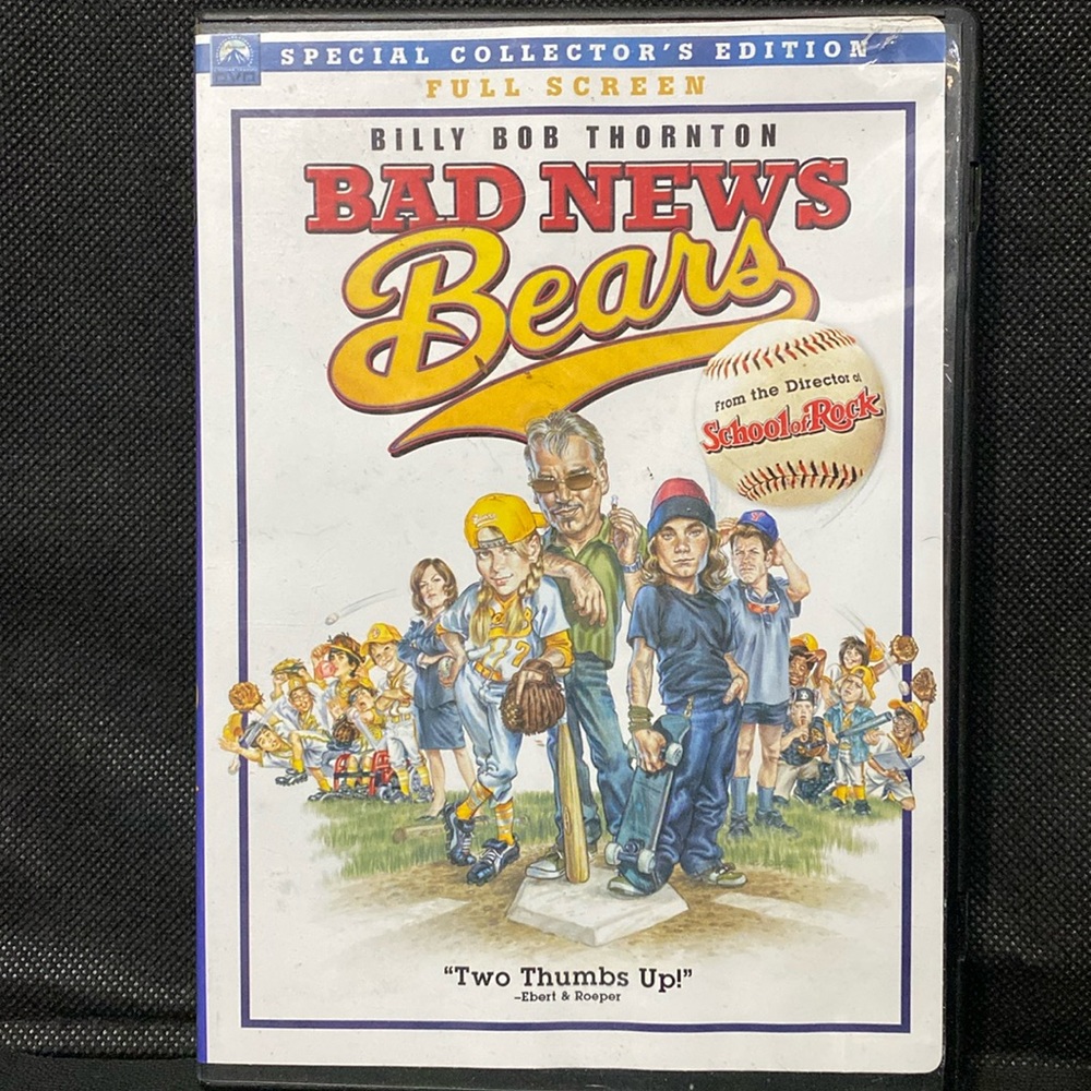 DVD- “Bad News Bears” with BillyBob Thornton - PG13 -used